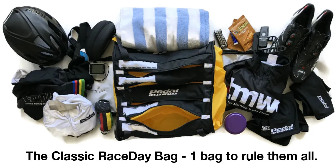 Custom Name RaceDay Bag™ Black