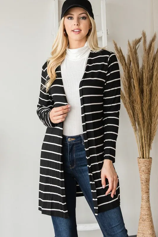 CY103 - STRIPED CARDIGAN