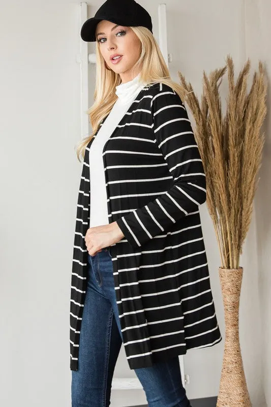 CY103 - STRIPED CARDIGAN