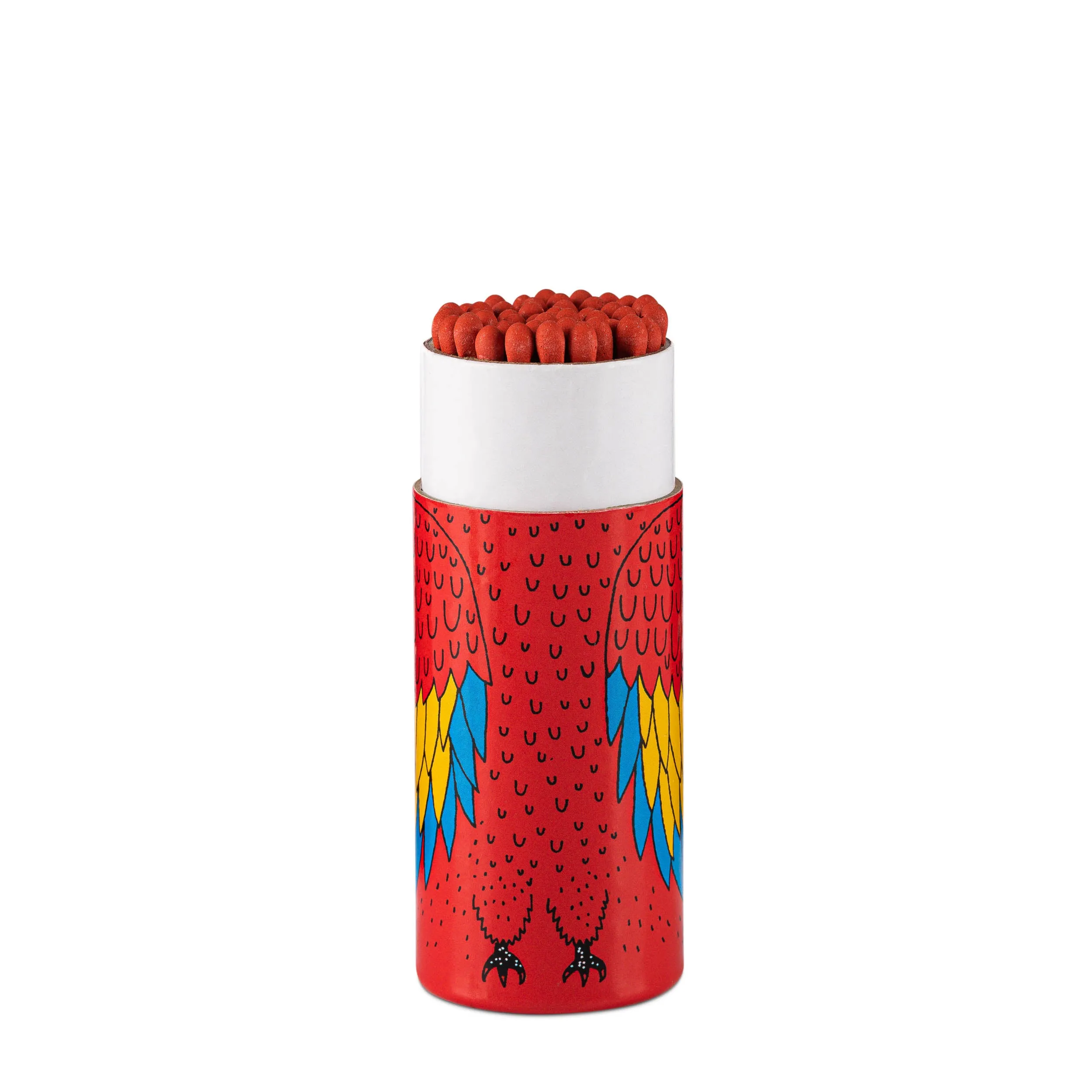 Cylinder Luxury Matches: Parrot