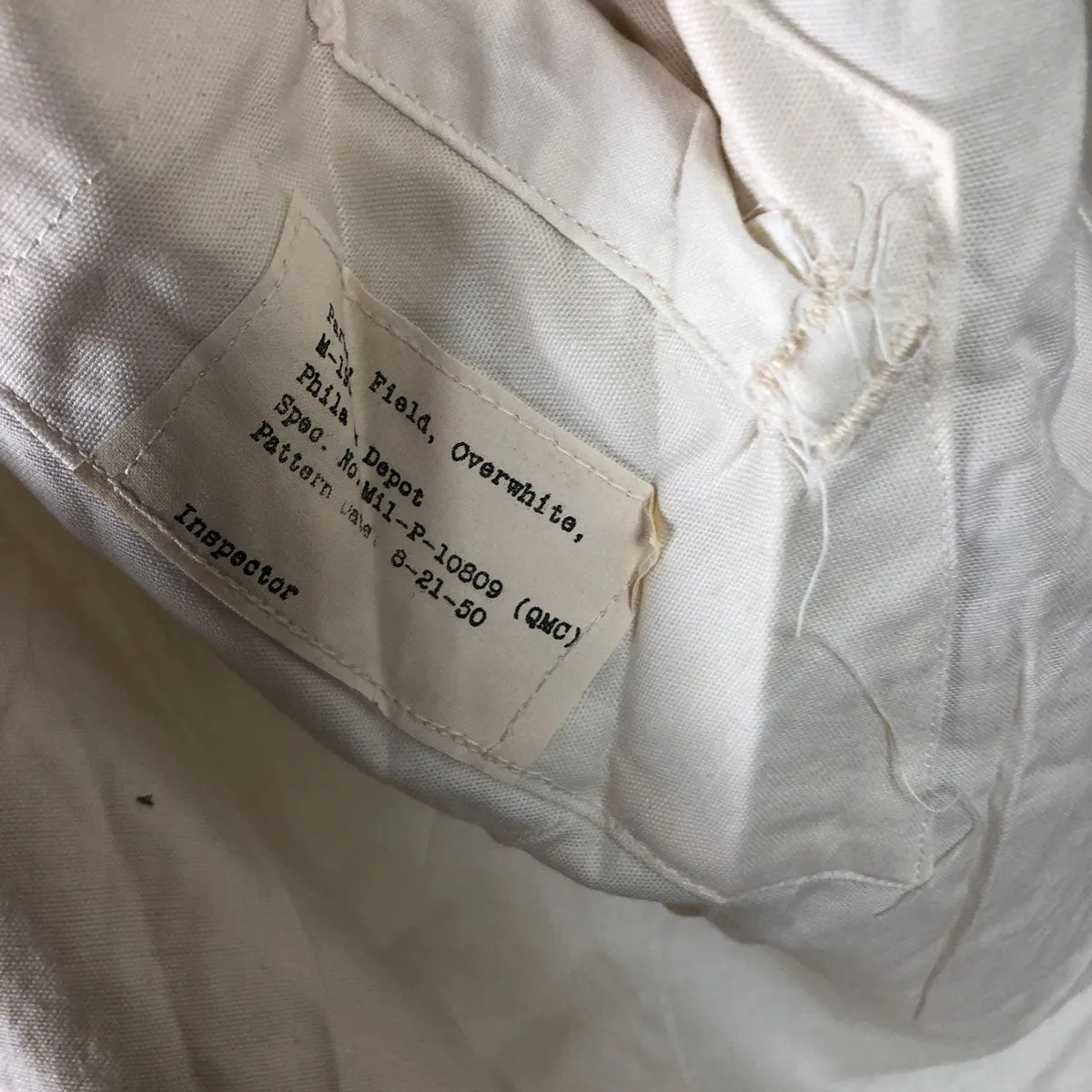 Deadstock US Army M50 Overwhite Field Parka