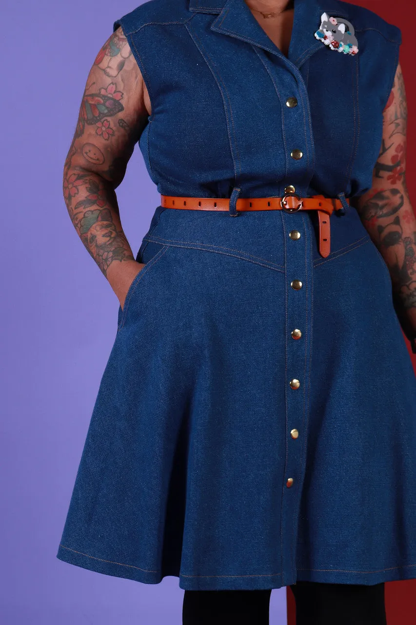 Dinah Dress Double Denim