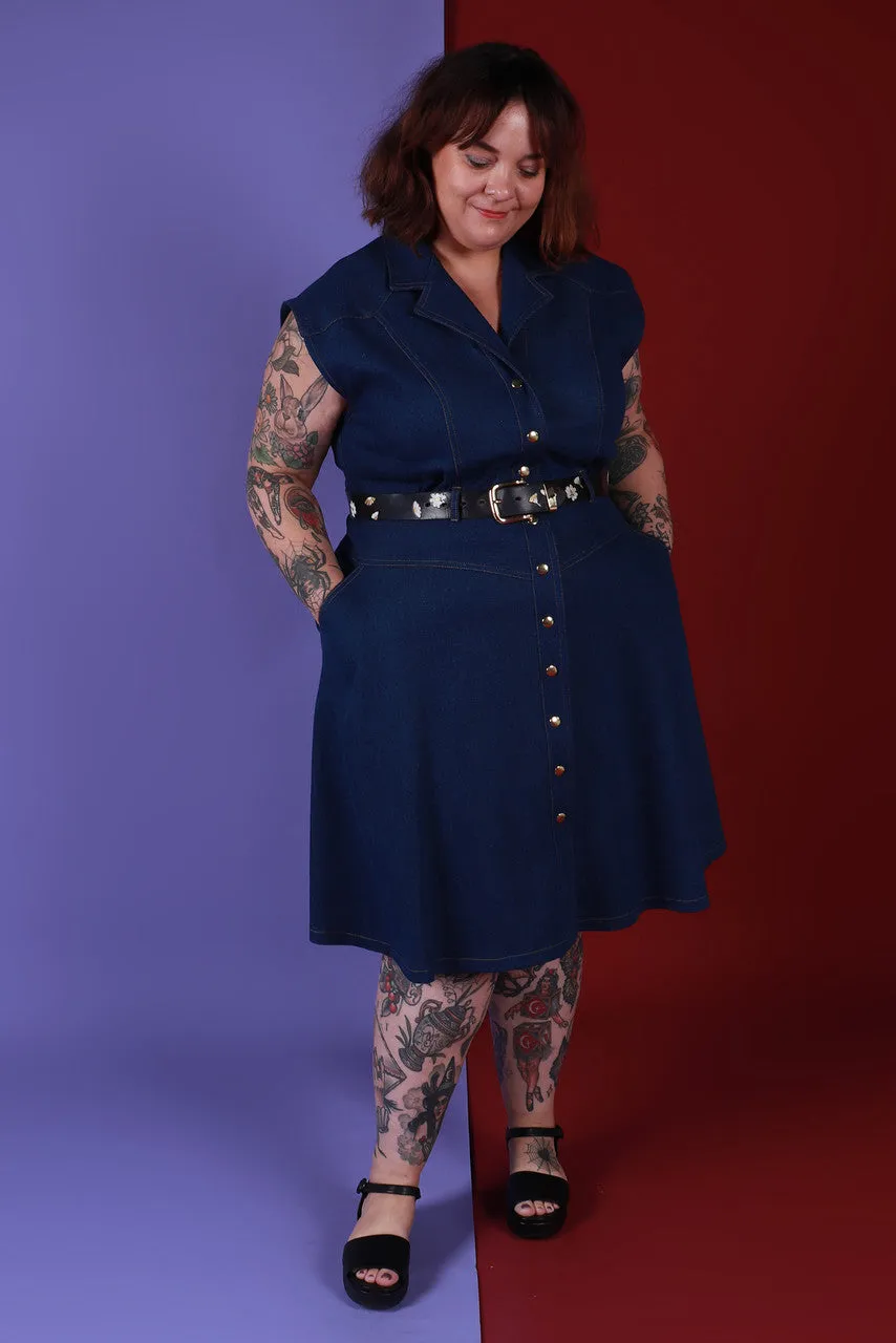 Dinah Dress Double Denim