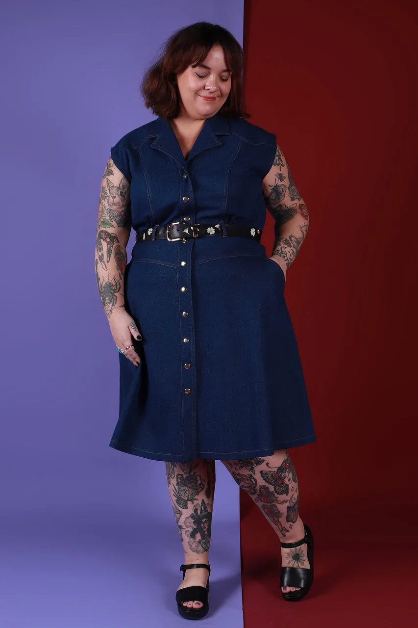 Dinah Dress Double Denim