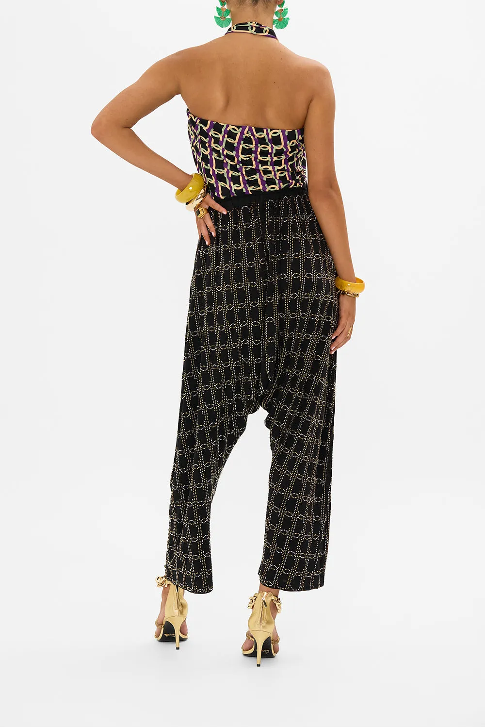 DRAPED JERSEY PANT FILM DIVA