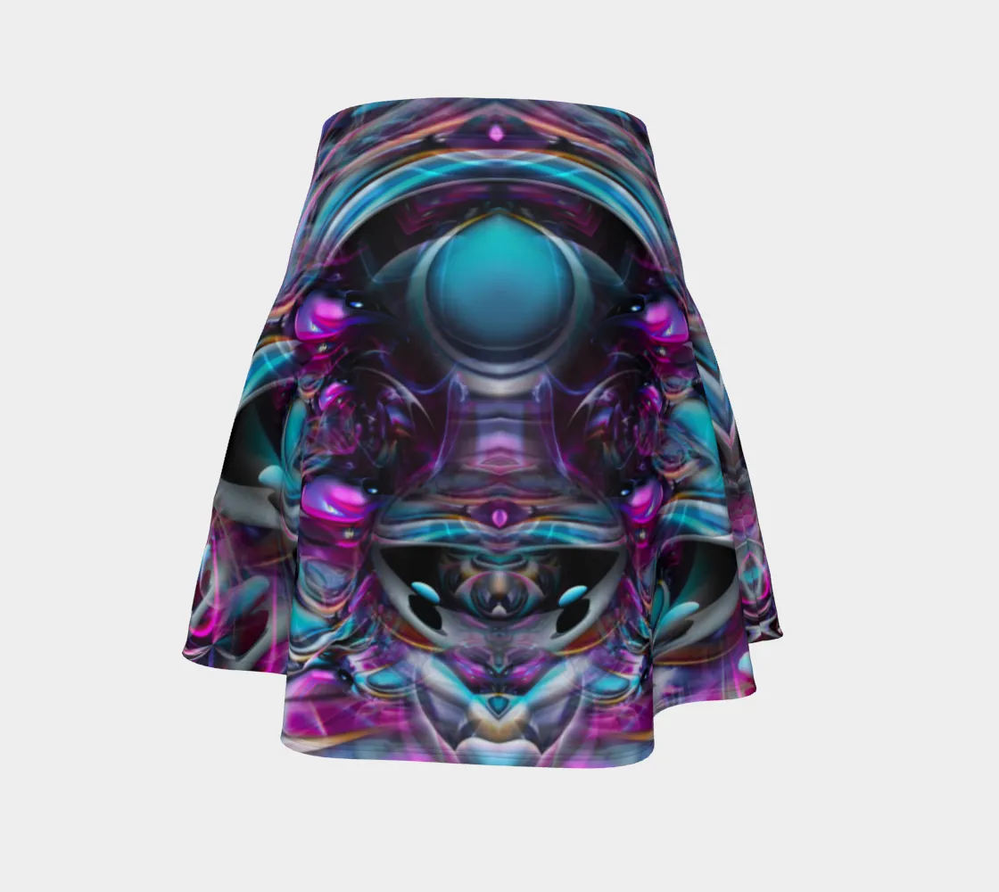 DRIP TRIP FLARE SKIRT