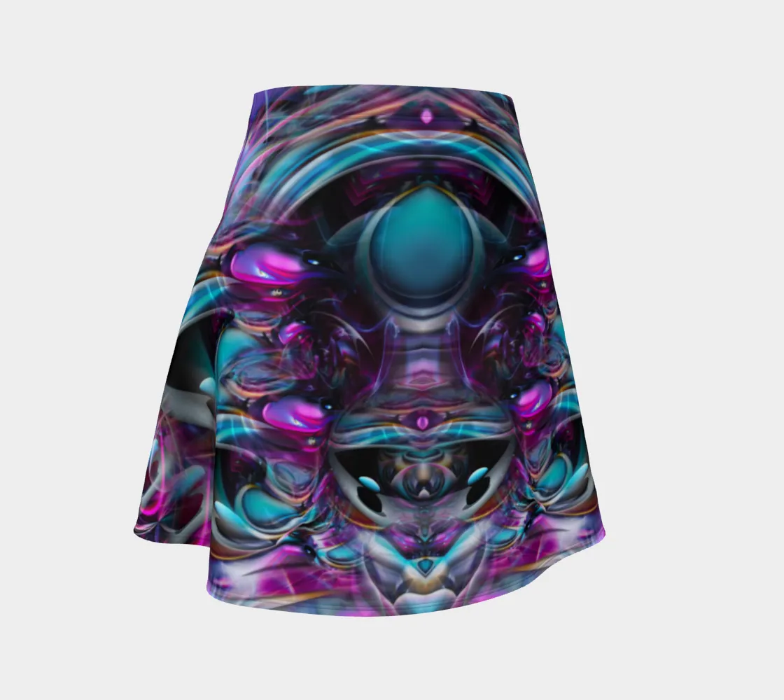 DRIP TRIP FLARE SKIRT