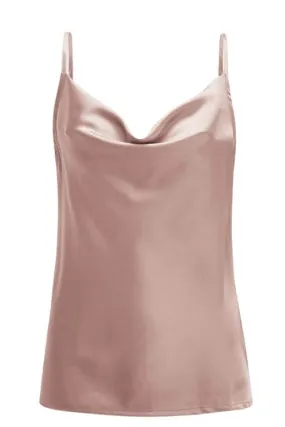 Elegant Women's Basic Cowl Neck Cami