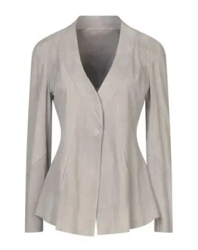 Emporio Armani Women Blazer Grey 16 UK