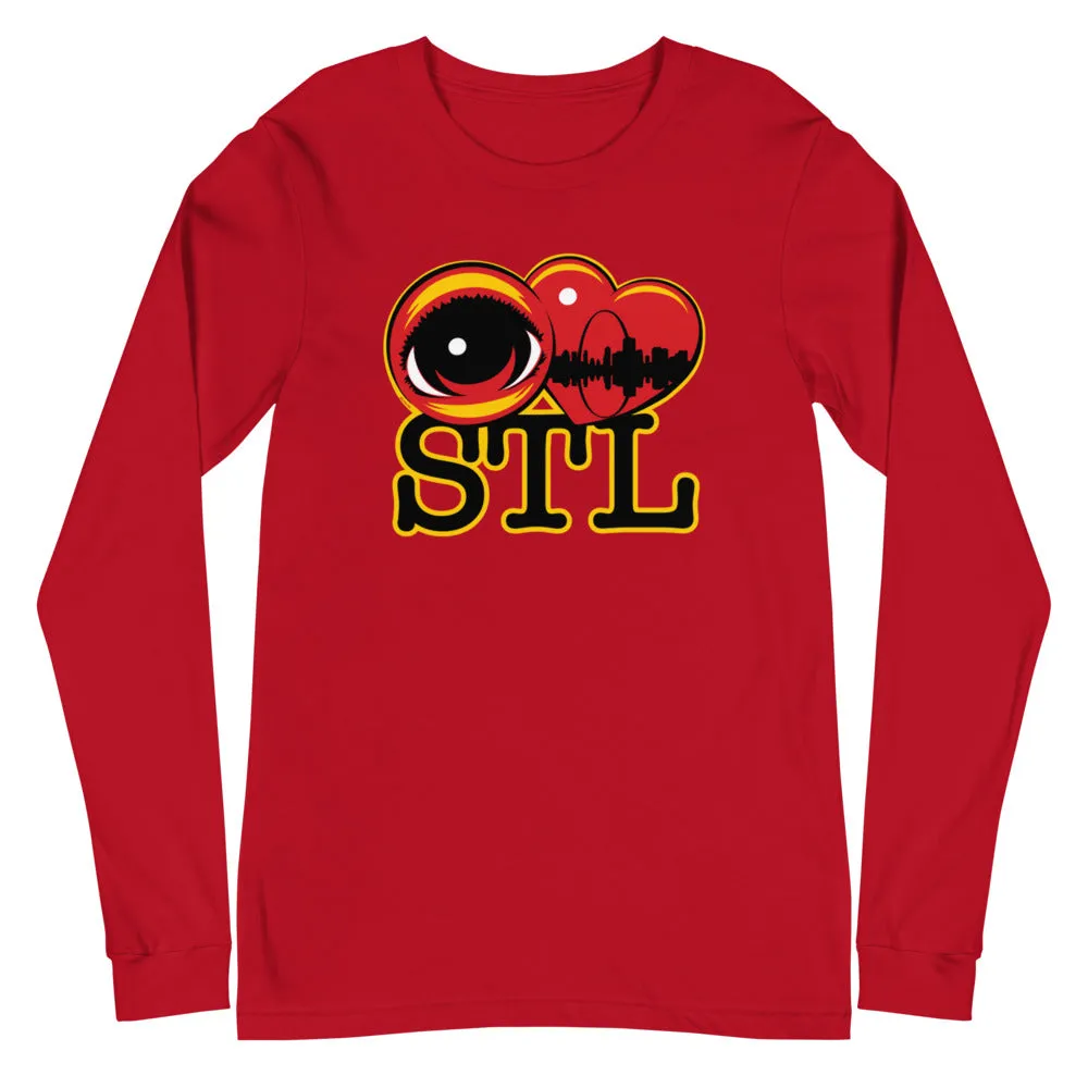 Eye Love STL Unisex Long Sleeve Tee