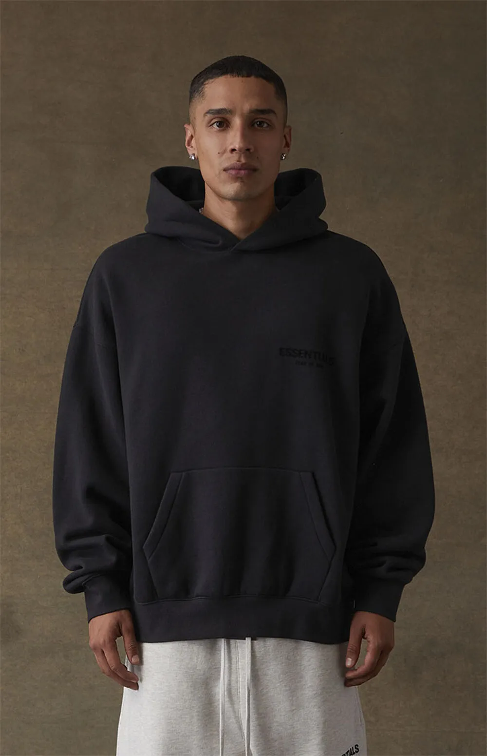 Fear of God Essentials Pullover Hoodie 'Stretch Limo' (FW22)