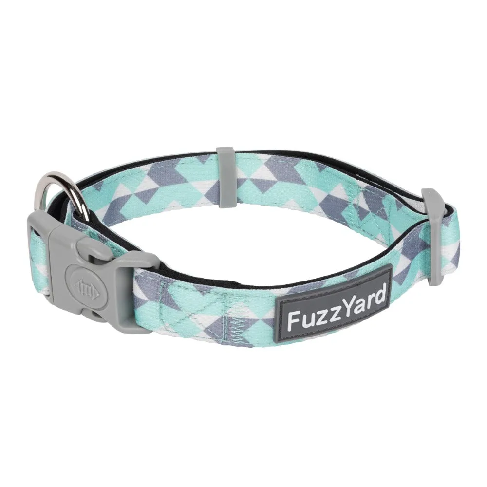 FuzzYard Mint Fizz Dog Collar