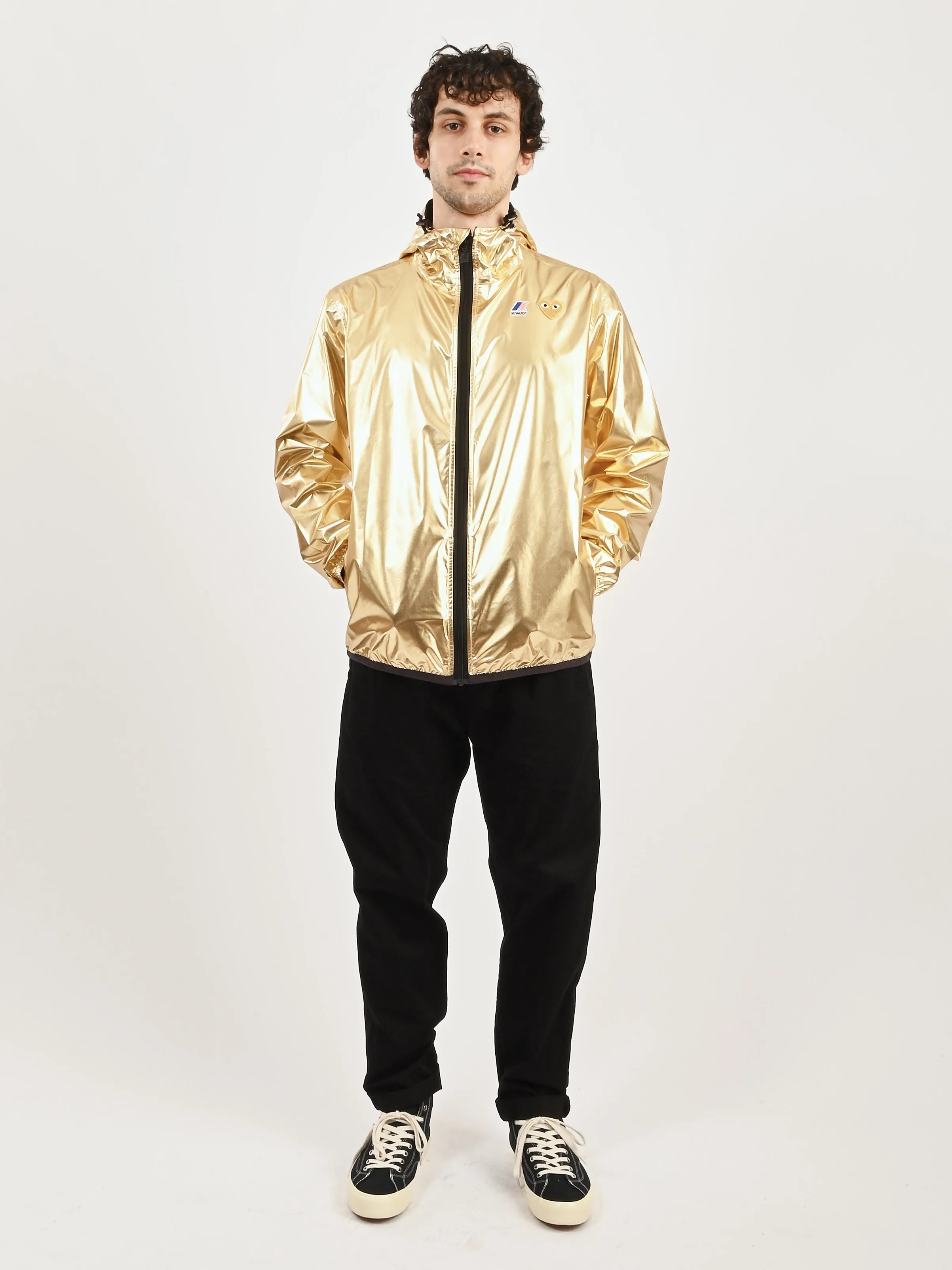 Gold K-Way Full Zip Hoodie