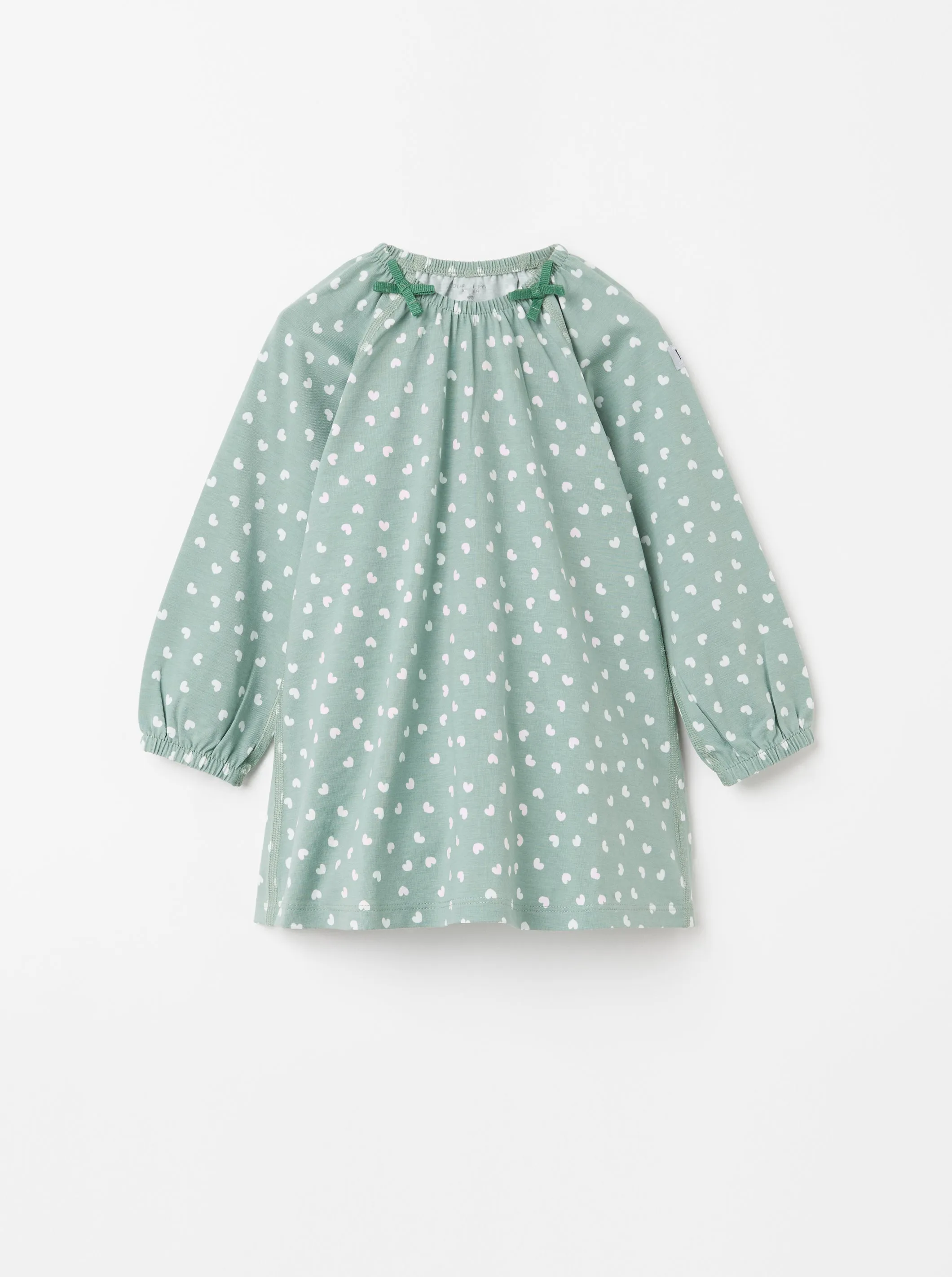 Heart Print Baby Dress