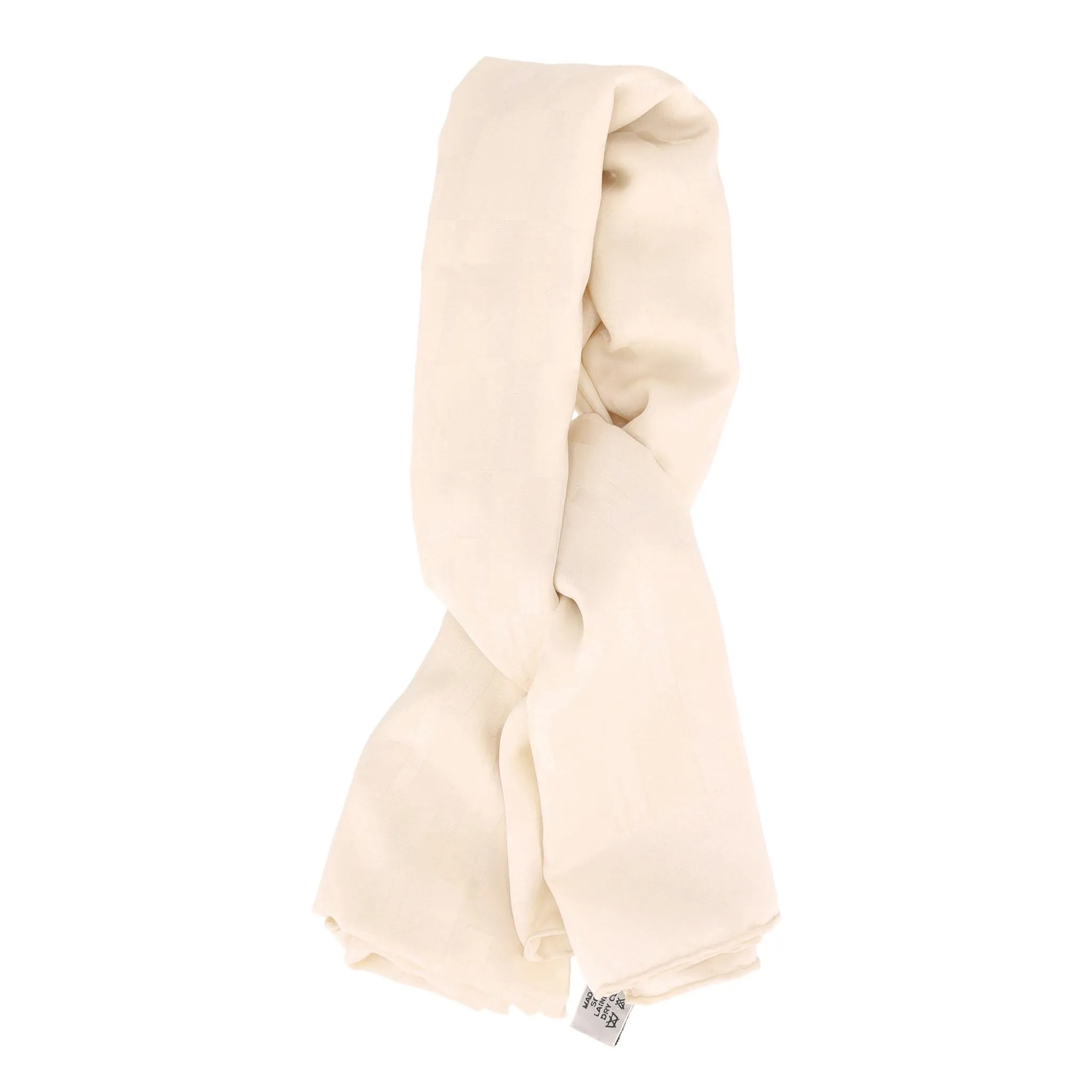 Hermes Silk & Wool Shawl/Wrap With All-Over 'H' Monogram