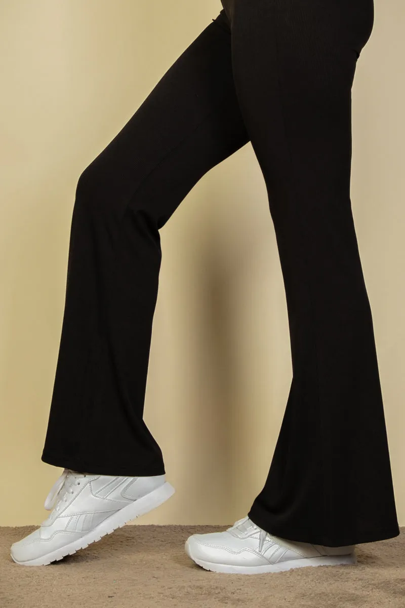 High Waisted Flare Pants (CAPELLA)