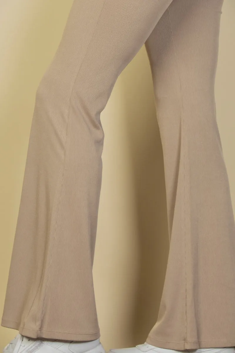 High Waisted Flare Pants (CAPELLA)