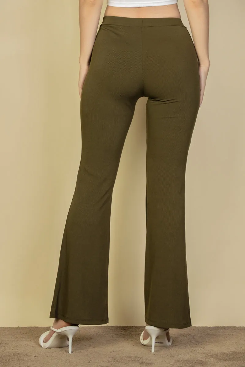 High Waisted Flare Pants (CAPELLA)