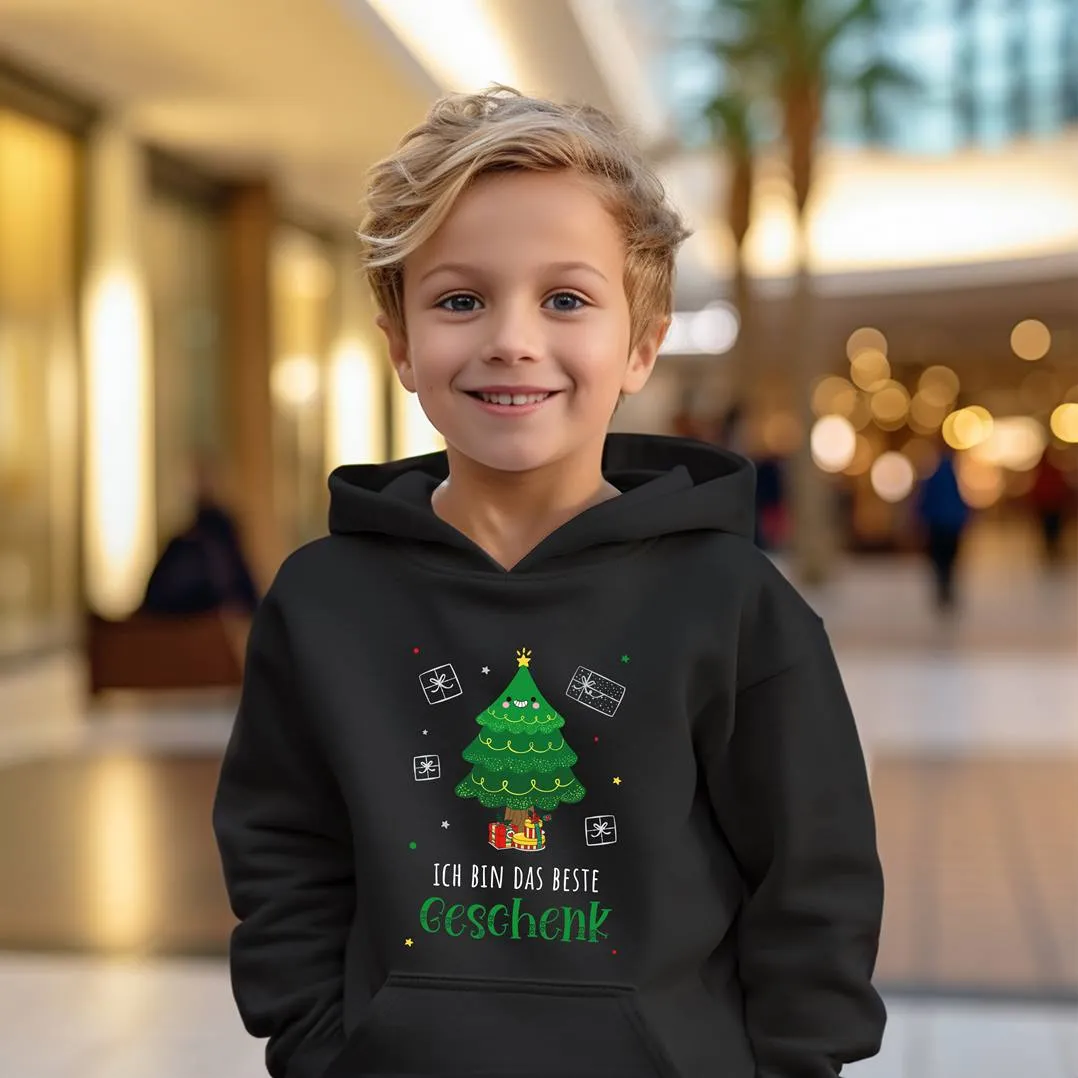 Hoodie Kinder - Ich bin das beste Geschenk (Weihnachtsedition)