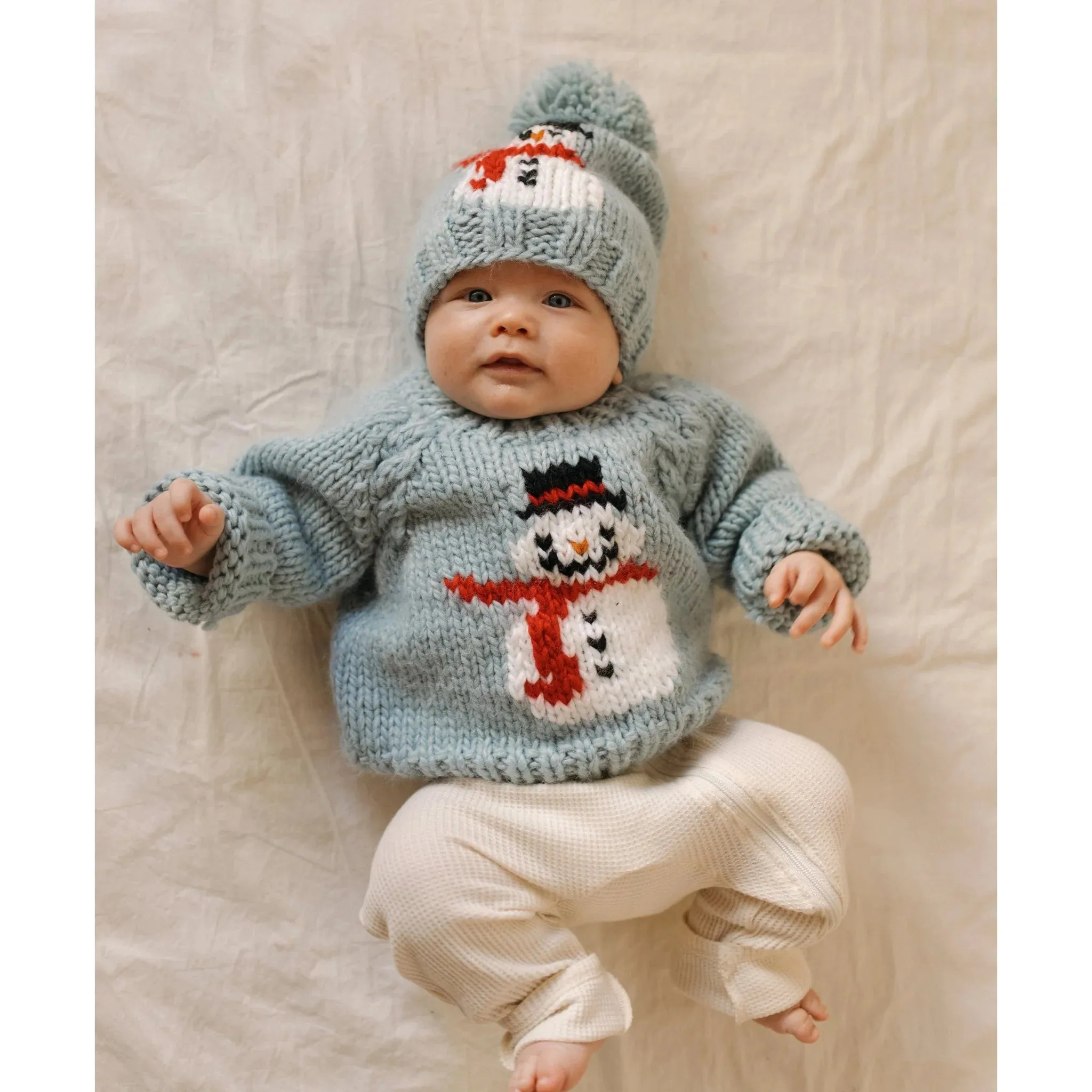 Huggalugs Frosty Snowman Surf Sweater