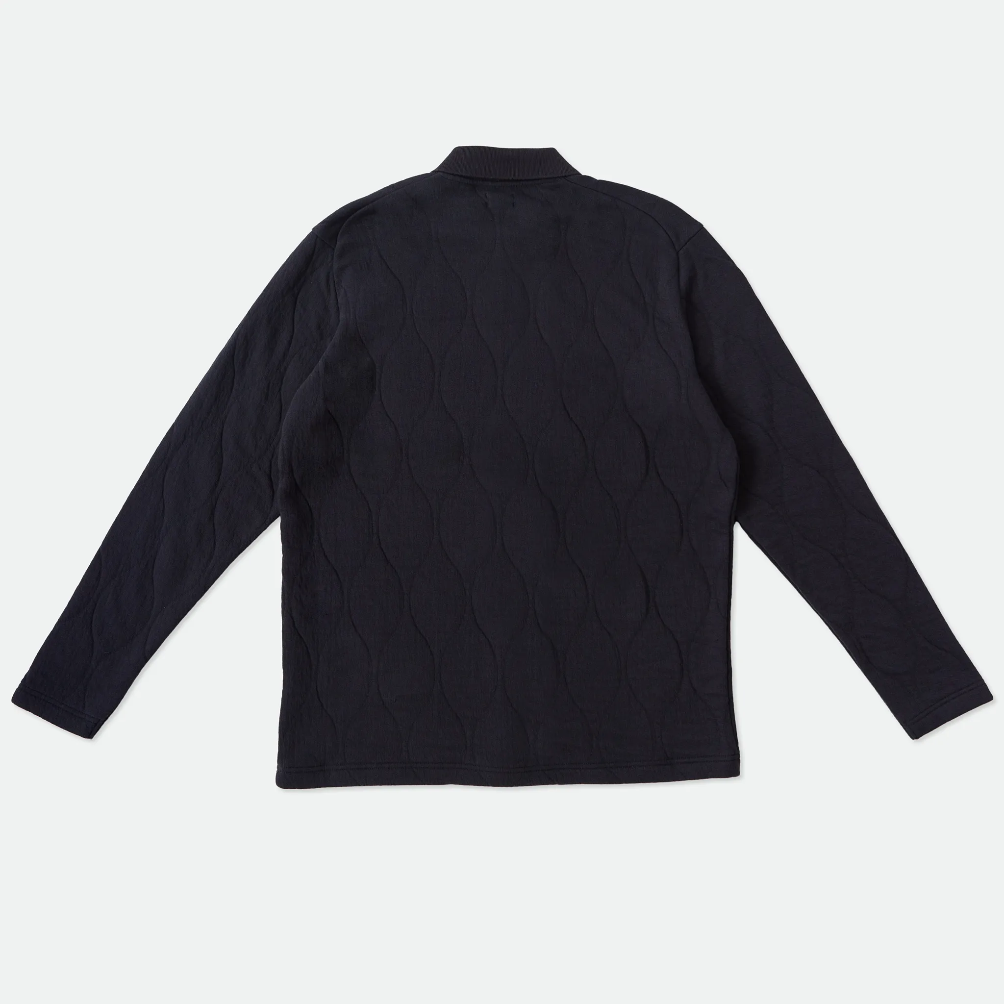 IKIJI - Cotton Kilt Cardigan Navy