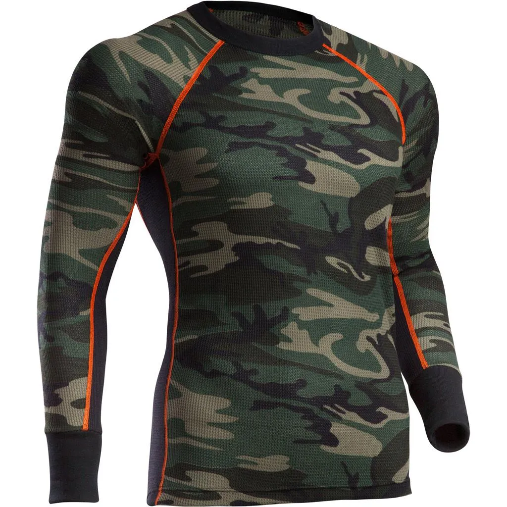 Indera Performance Long Sleeve Thermal Shirt Camo Large