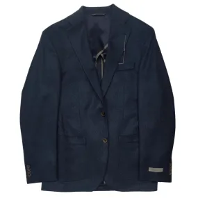 Indigo Cashmere Two Button Sport Jacket