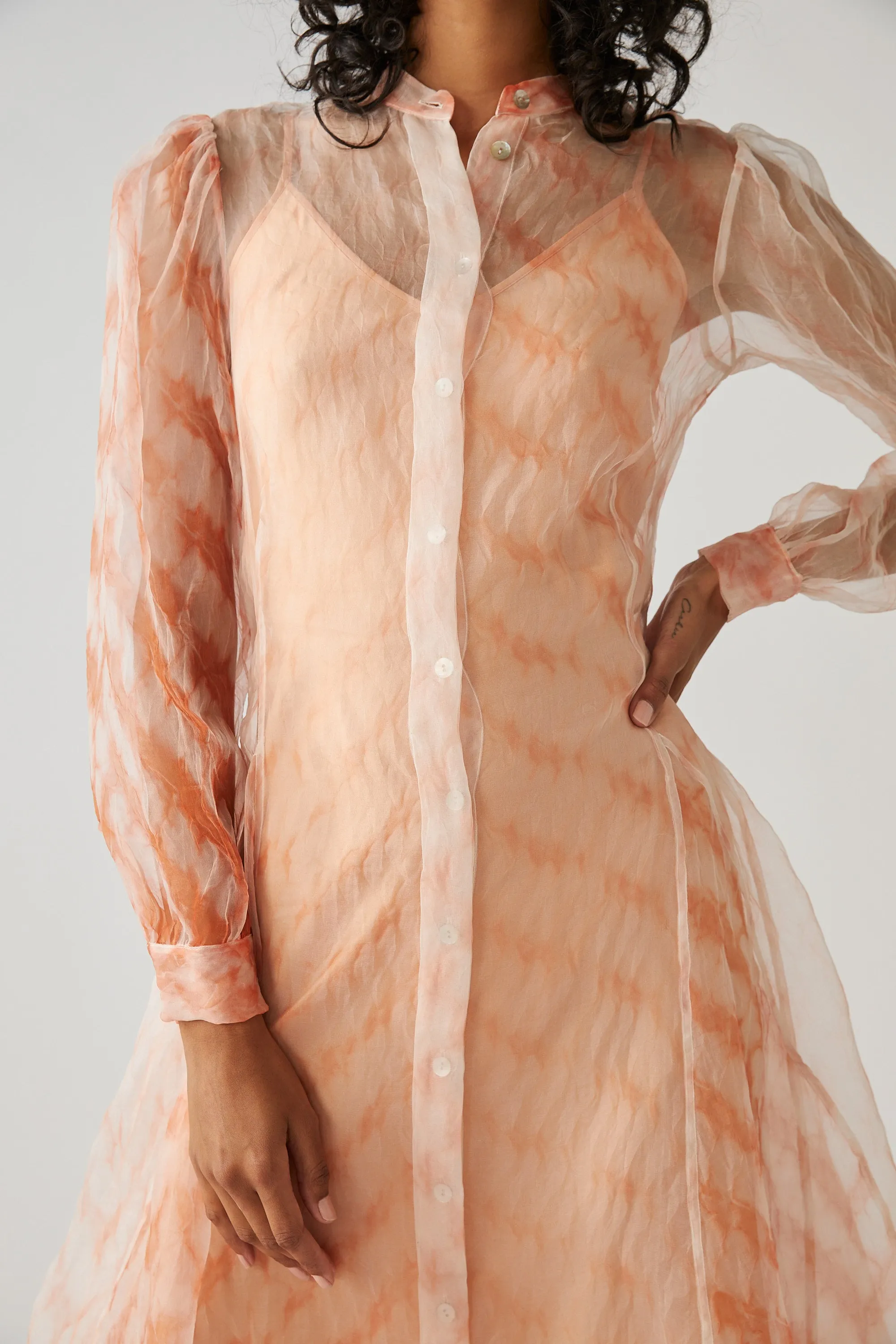 IRHA DRESS - SHERBET PRINT