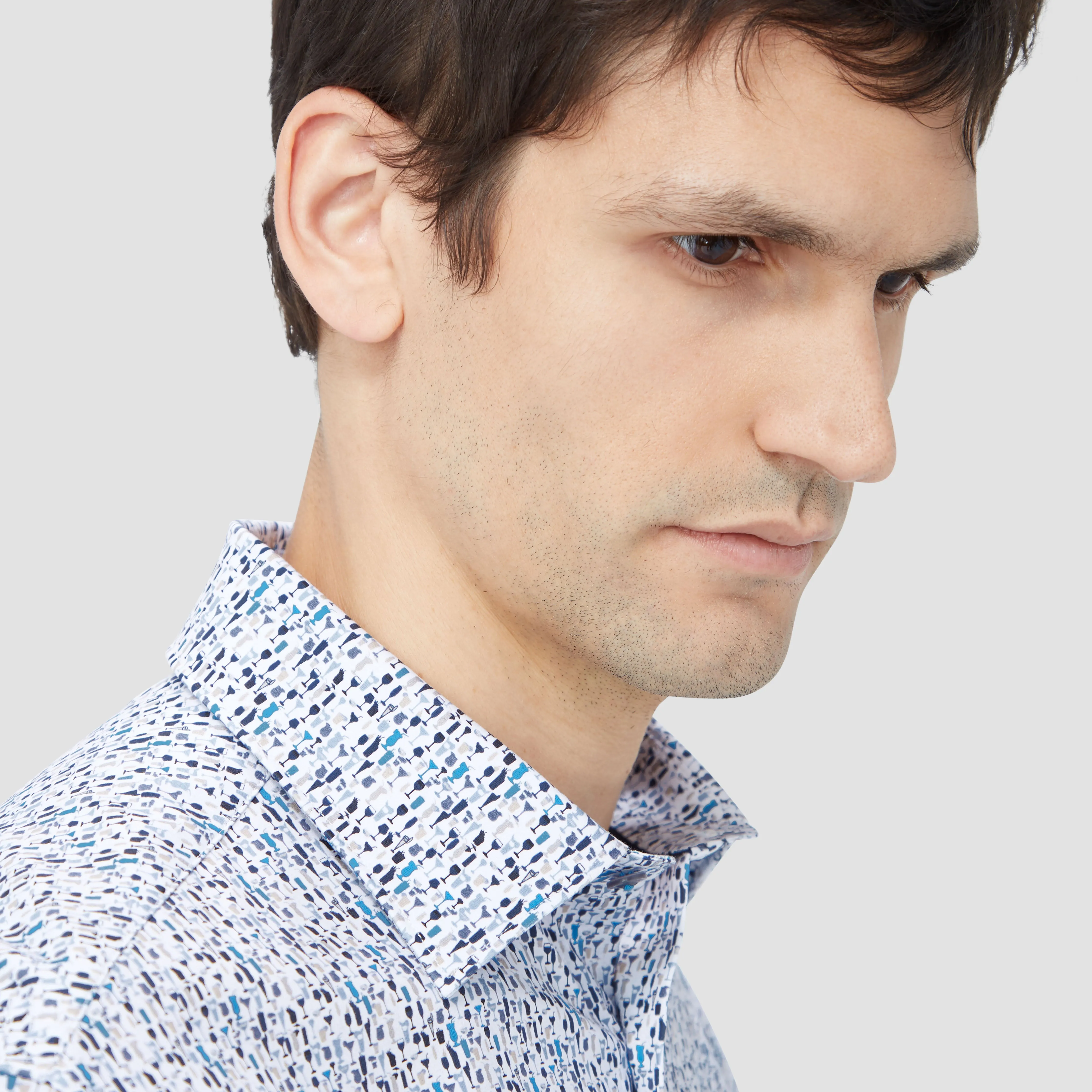 James Cocktail Print OoohCotton Shirt