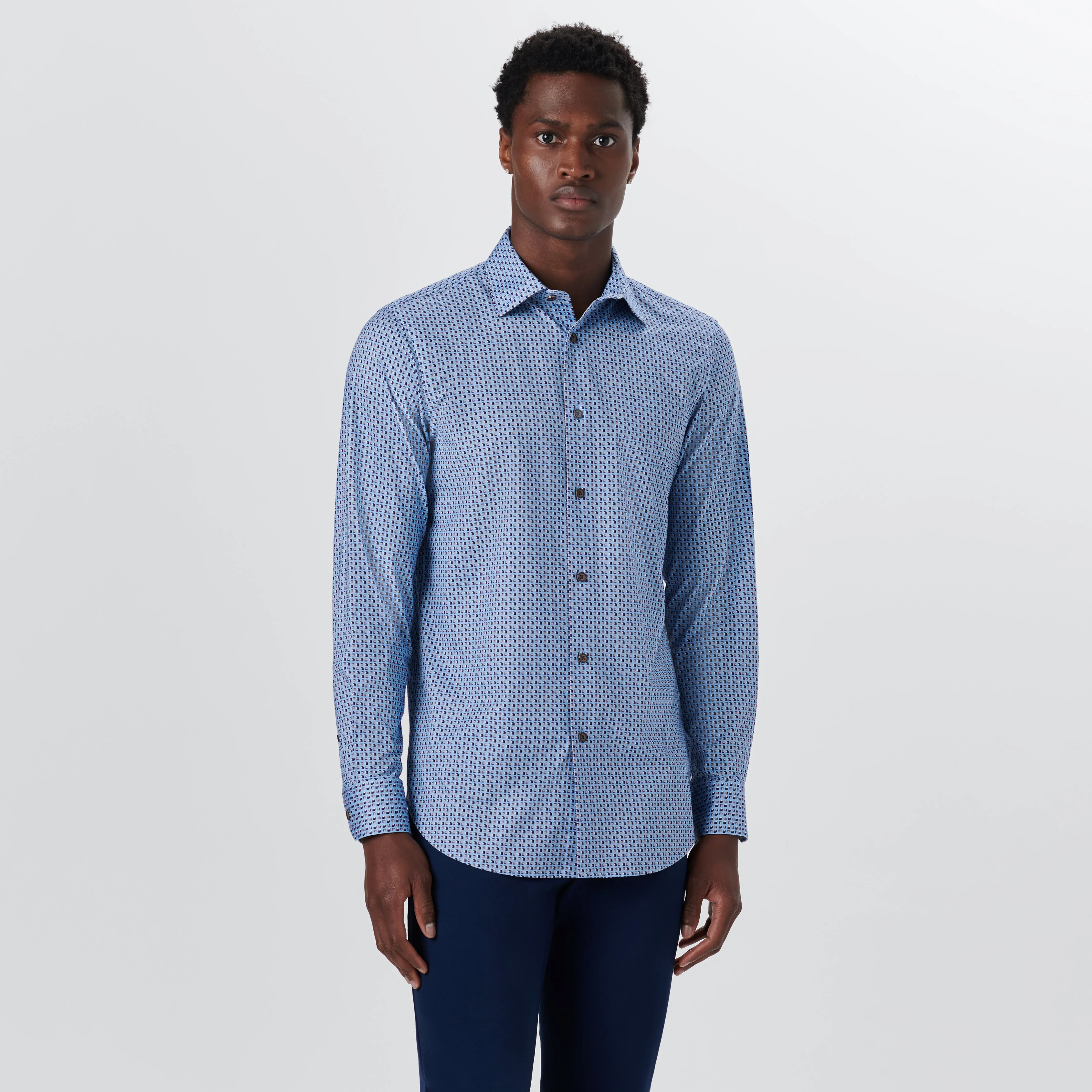 JAMES Cube Print OoohCotton Shirt