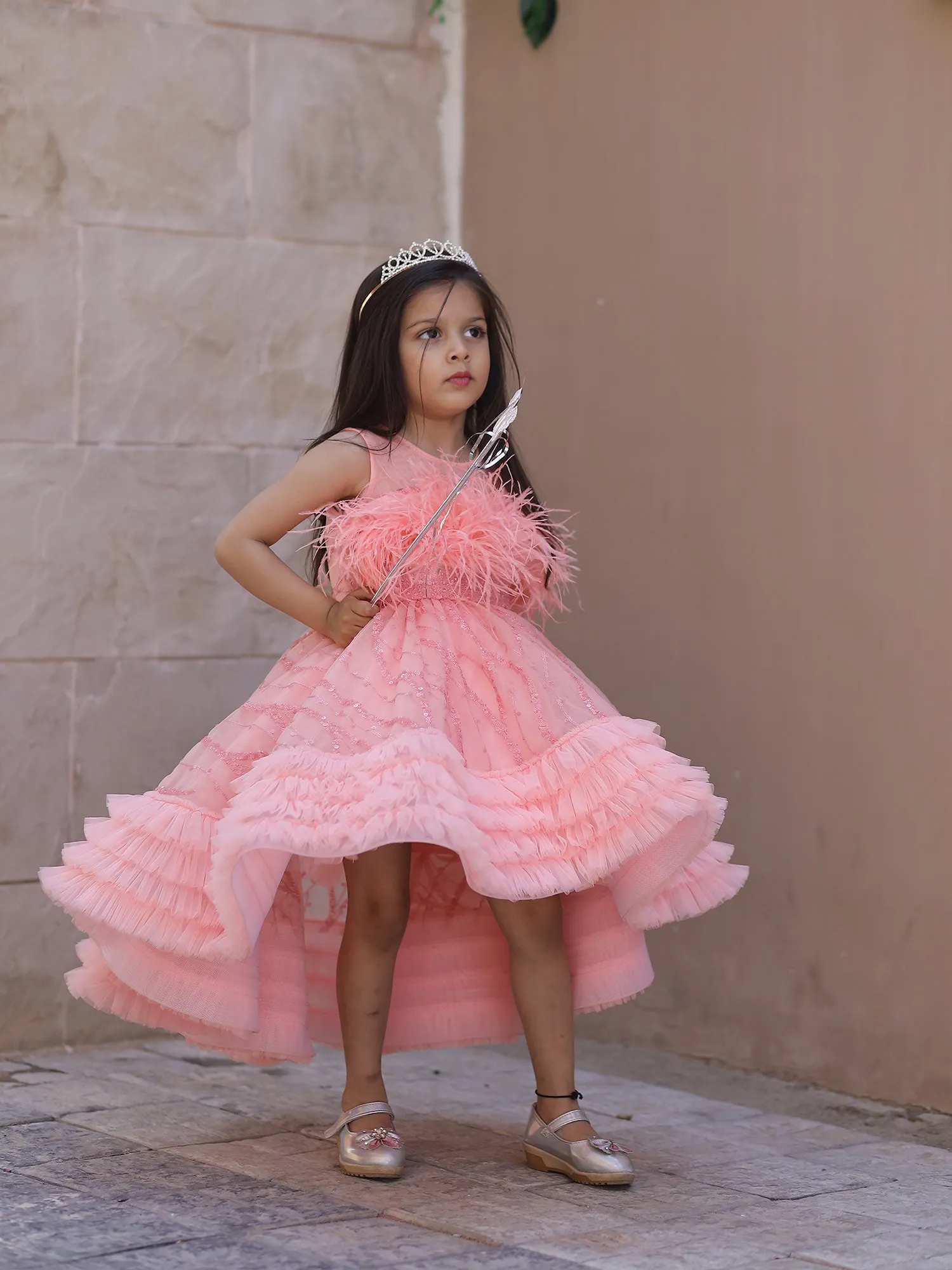 Janyas Closet Furry Party Princess Birthday Dress