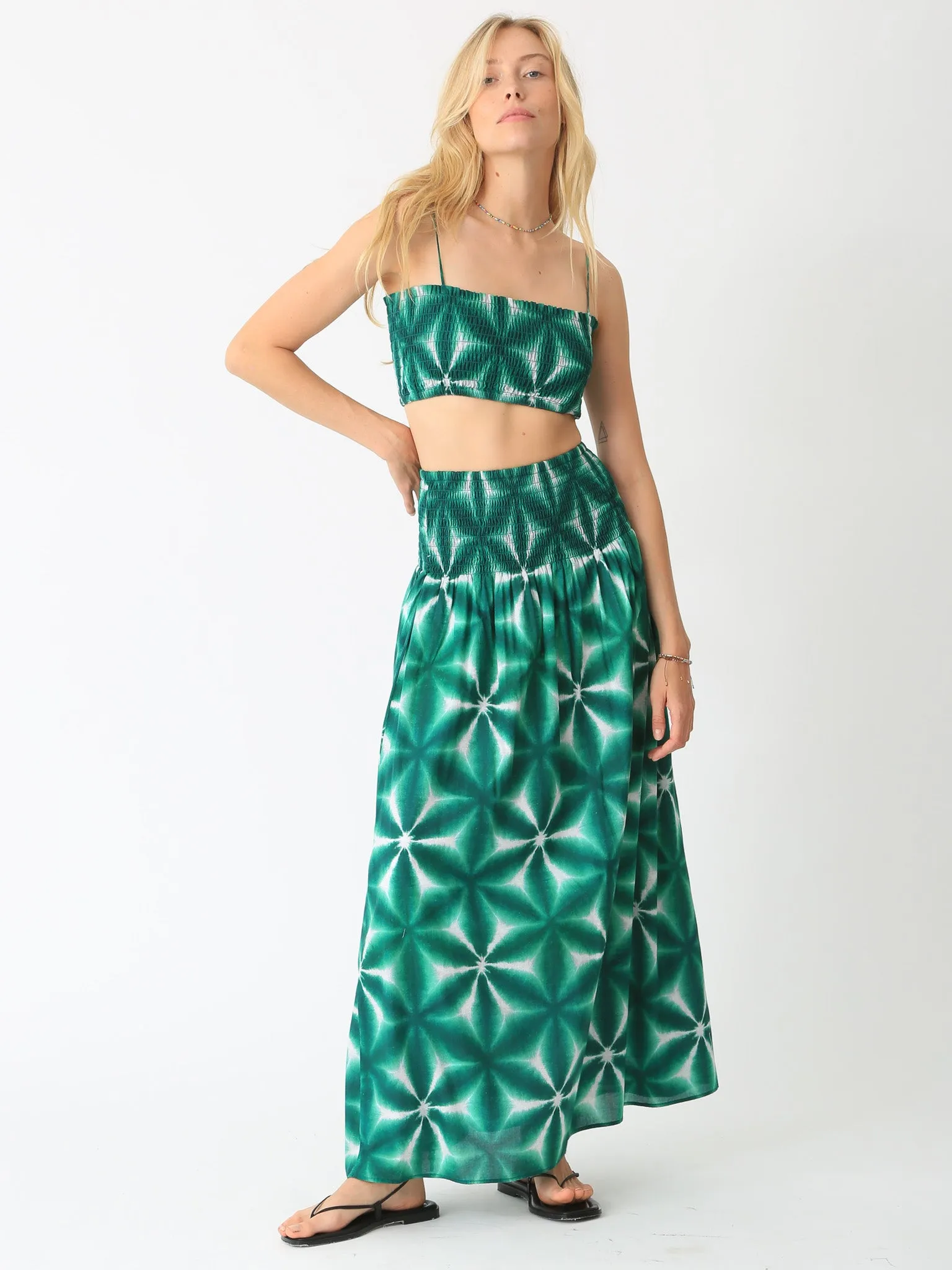 Jaylin Top - Shamrock Shibori