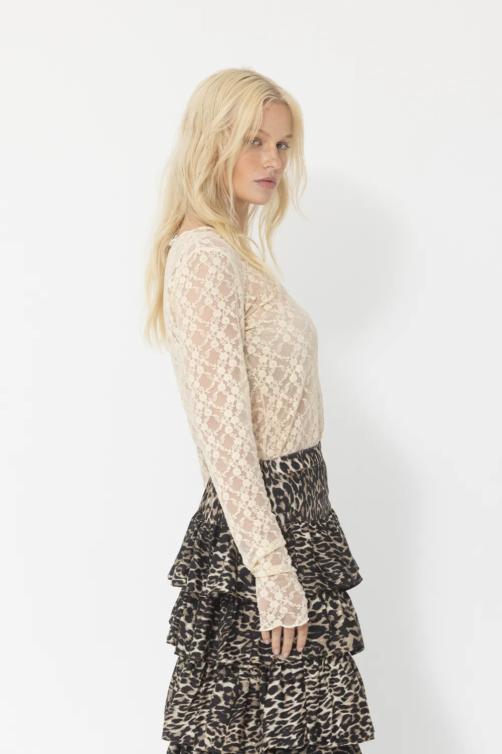 Joey the Label Lace Top