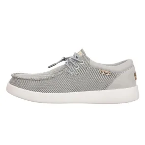 KickBack Men's Slip On Shoes - Haven Mesh Silver Grey