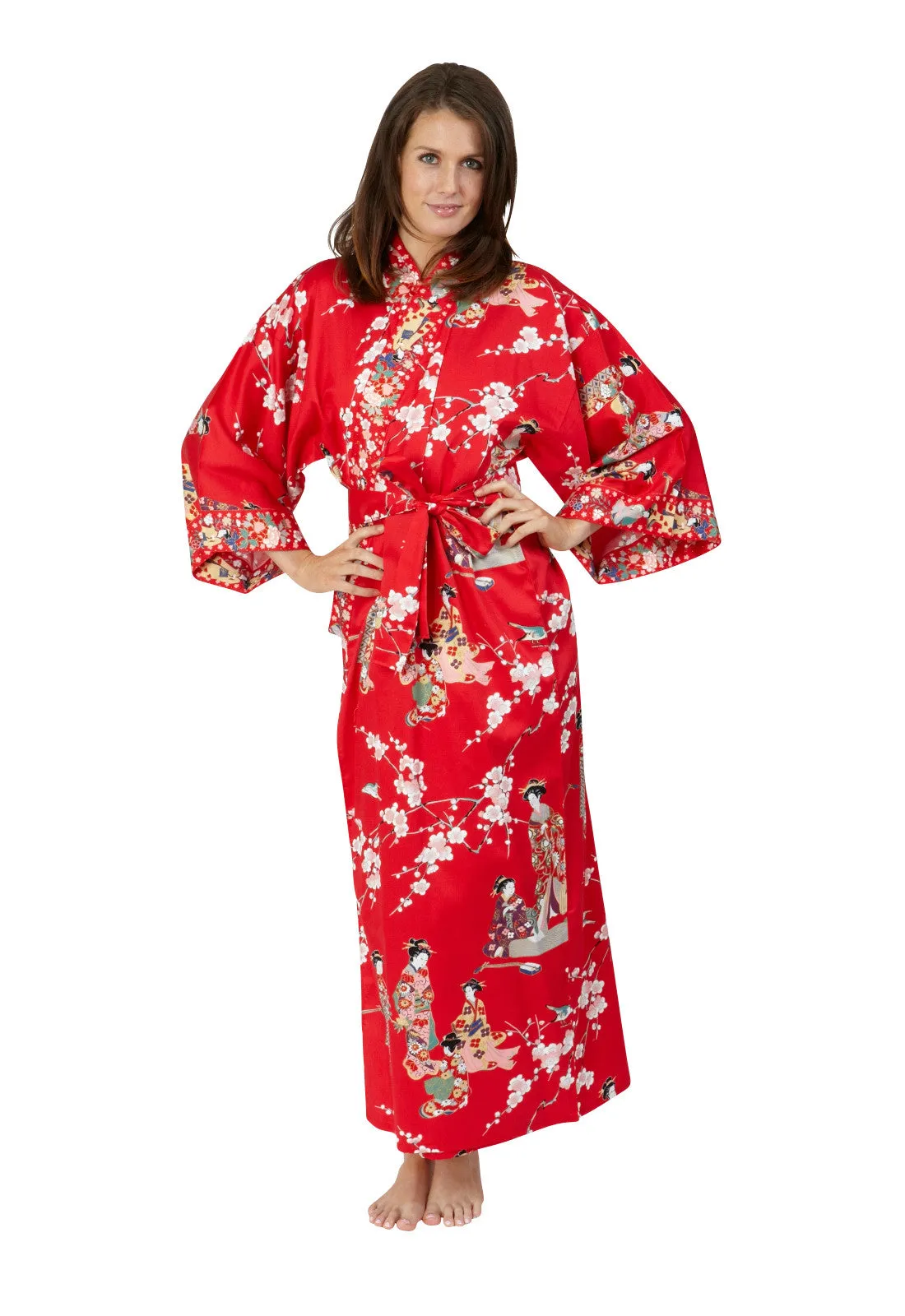 Kimono Beauty Cotton Long Kimono