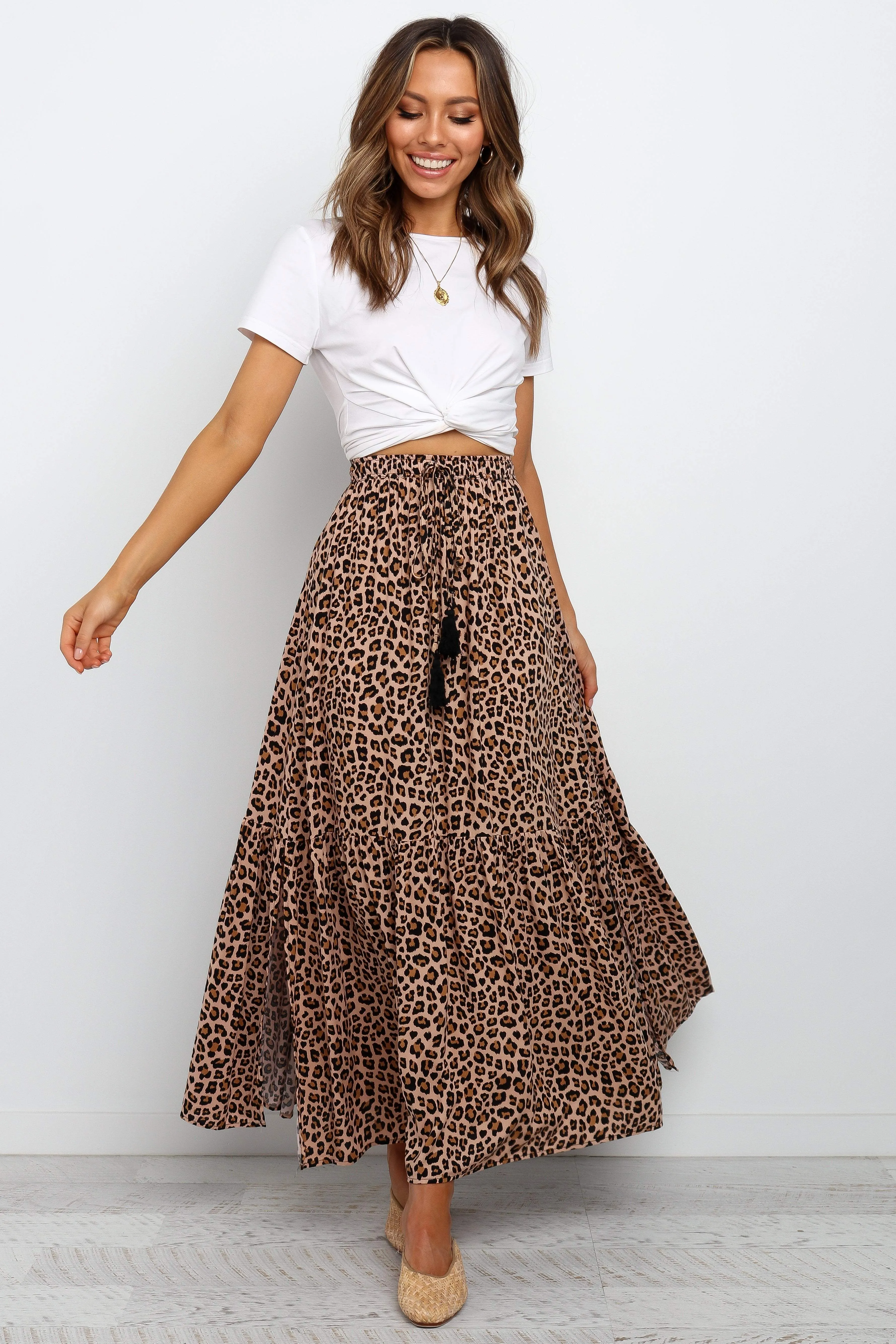 Lauriel Skirt - Tan