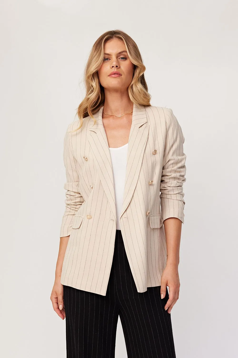 Lemon Tree Jordon Stripe Blazer