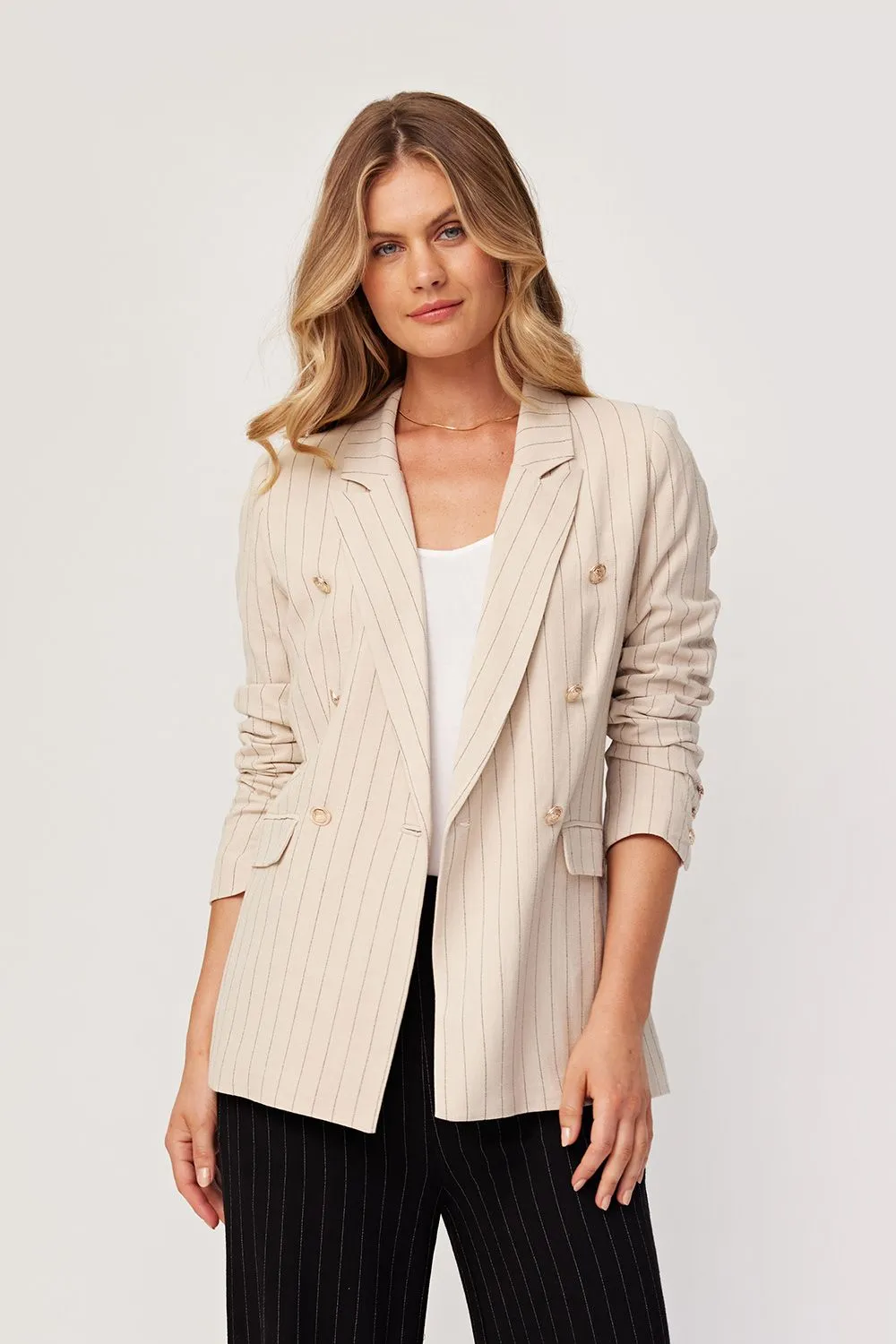 Lemon Tree Jordon Stripe Blazer