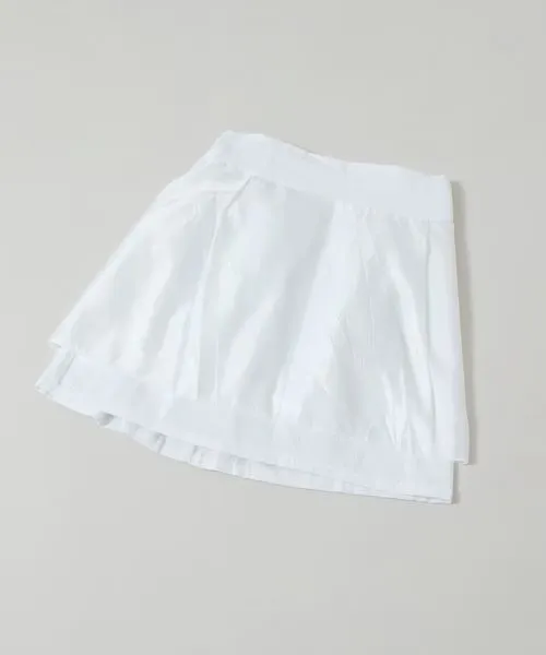 LINEN MINI SKIRT