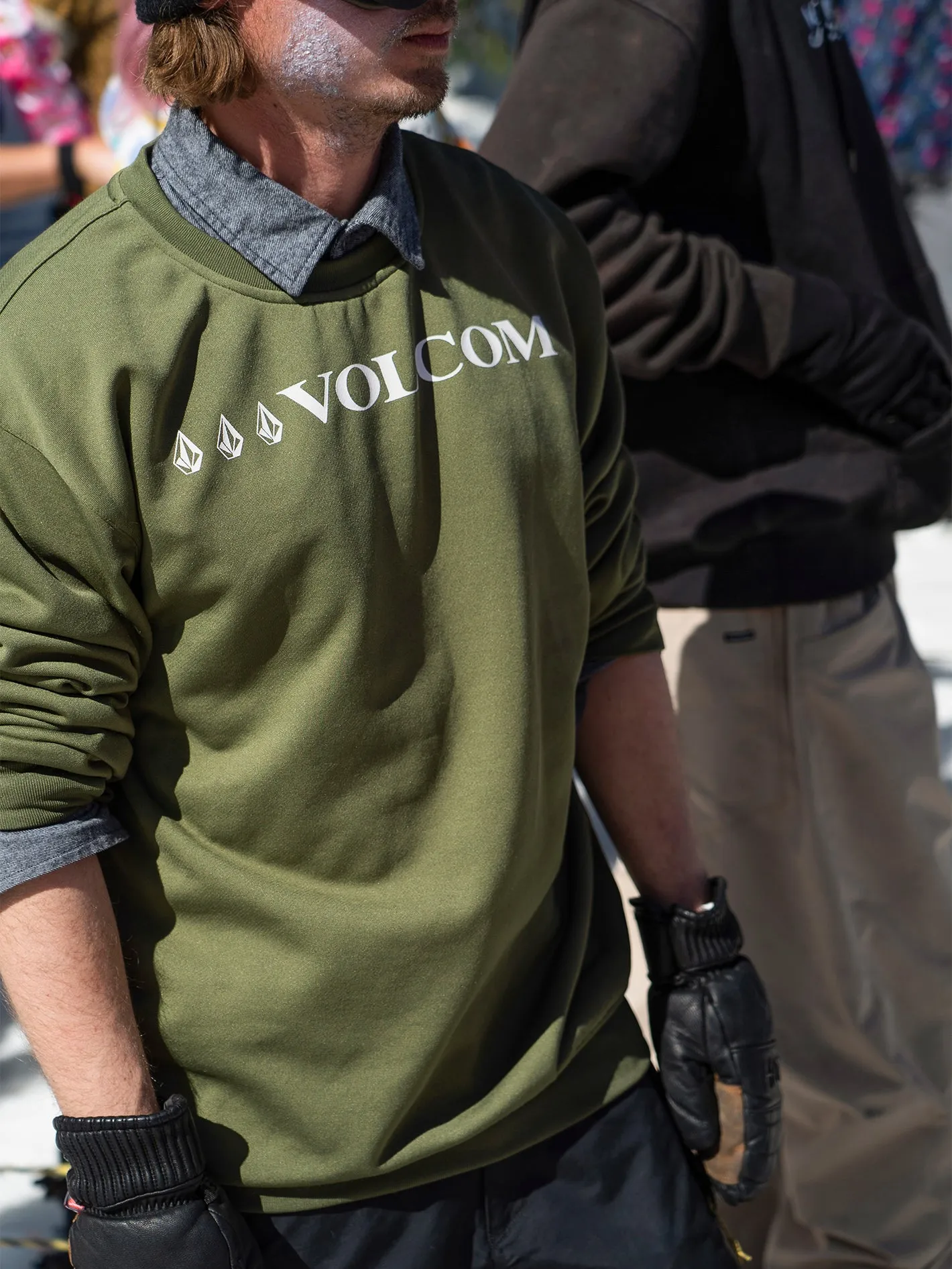 Mens Core Hydro Crew Pullover - Military