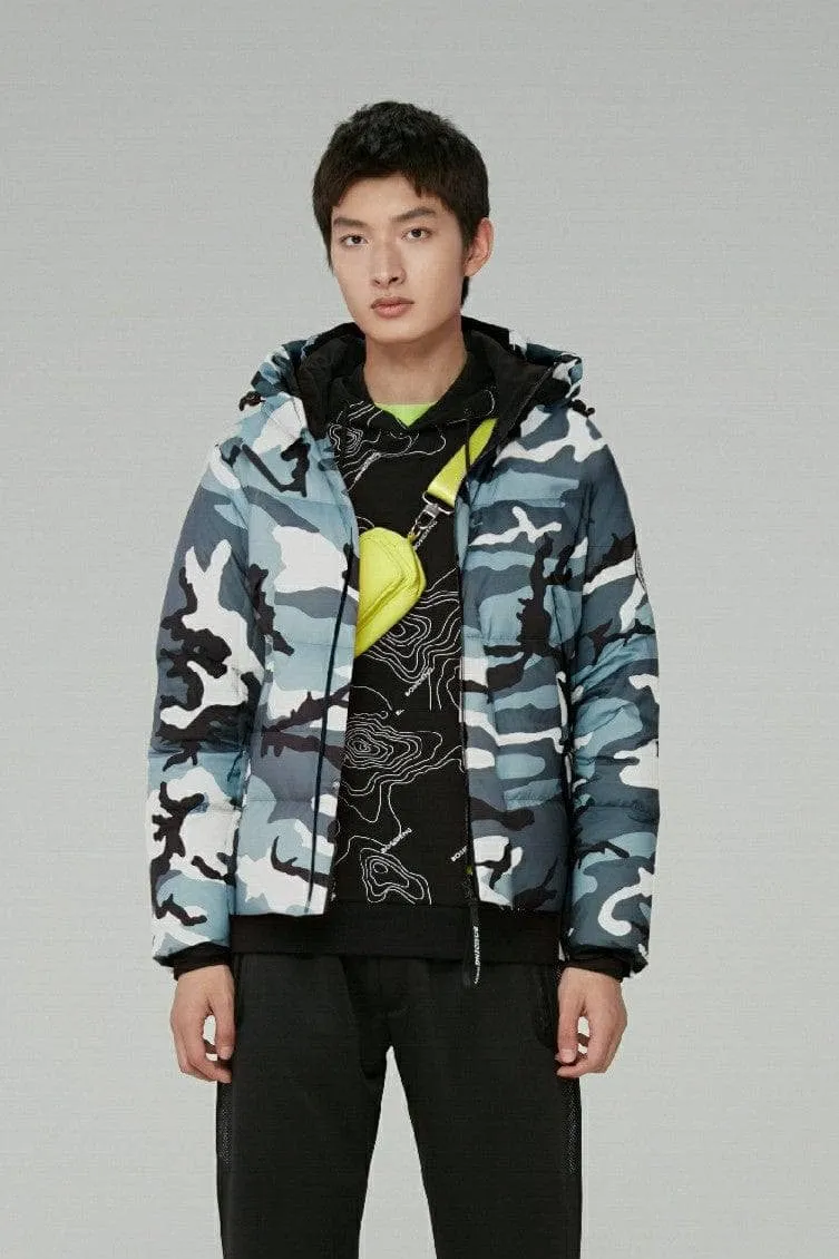 Men's Cropped Hooded Parka