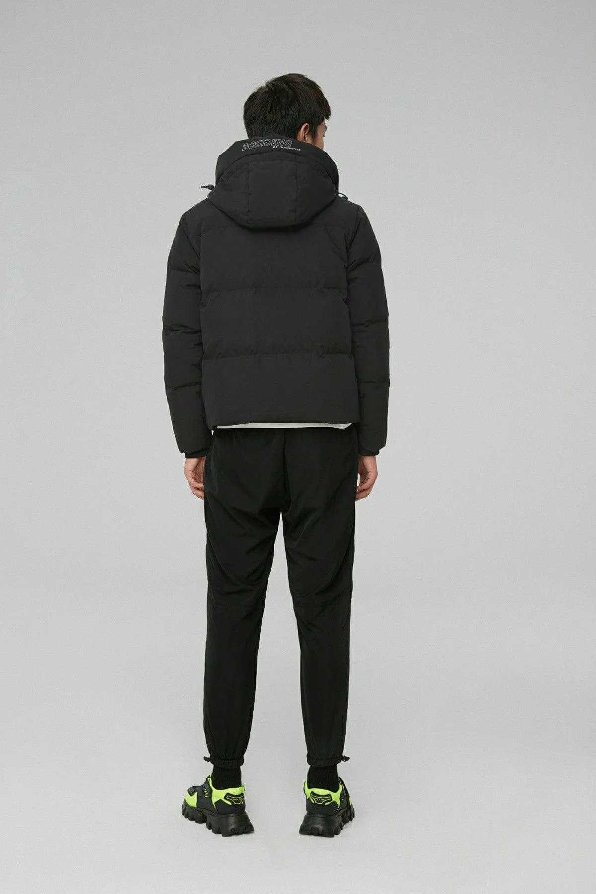 Men's Cropped Hooded Parka