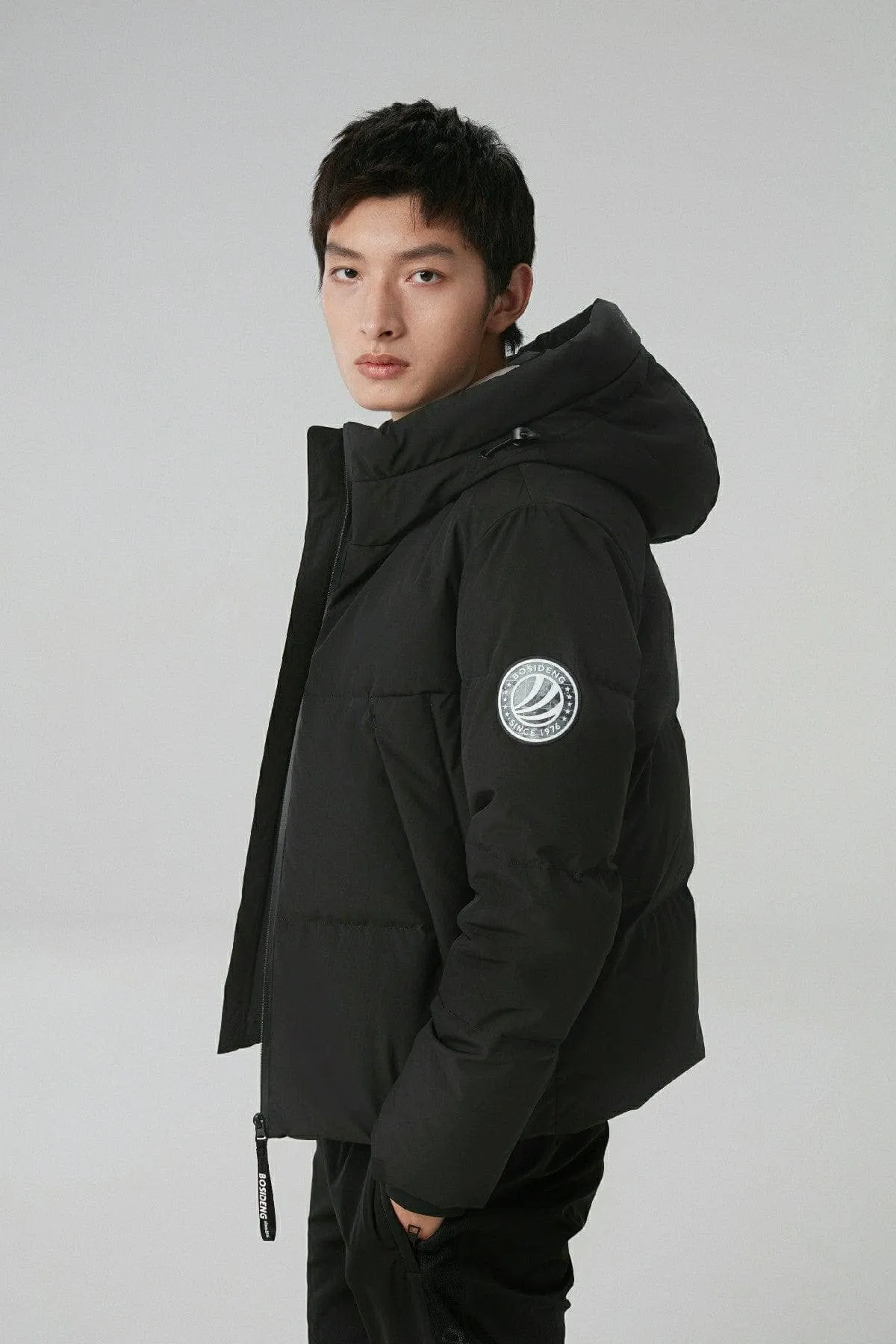 Men's Cropped Hooded Parka