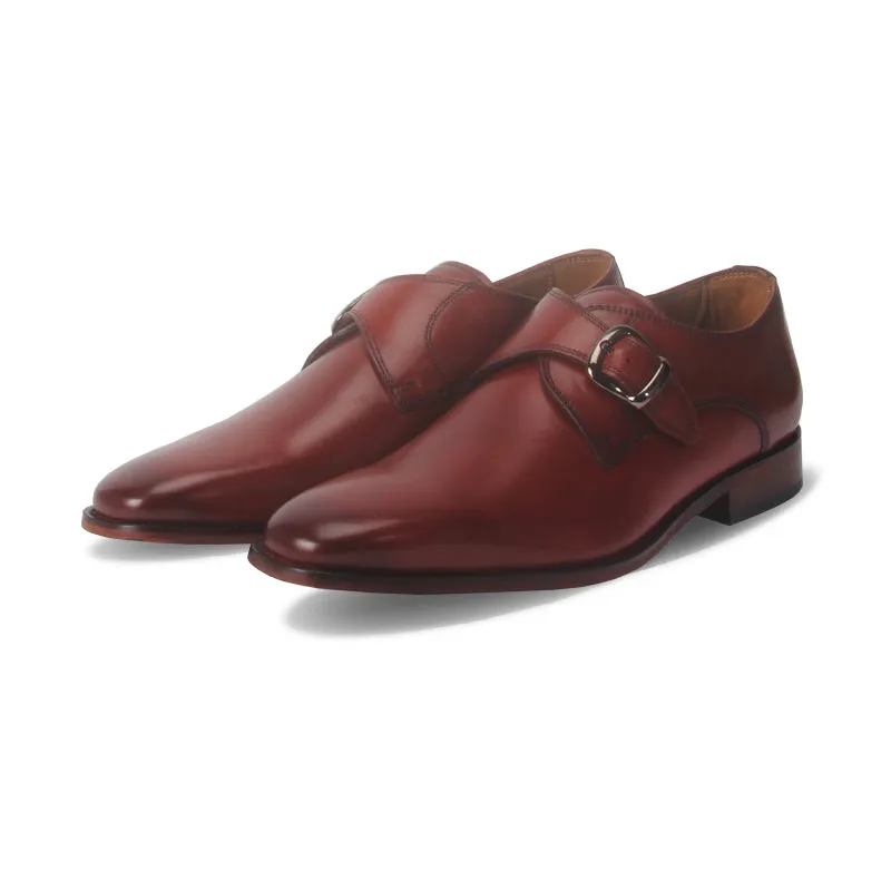 Men's Single Strap Monk Dress Shoe