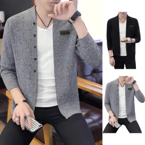 Men's Slim-Fit Stylish Knitted Cardigan