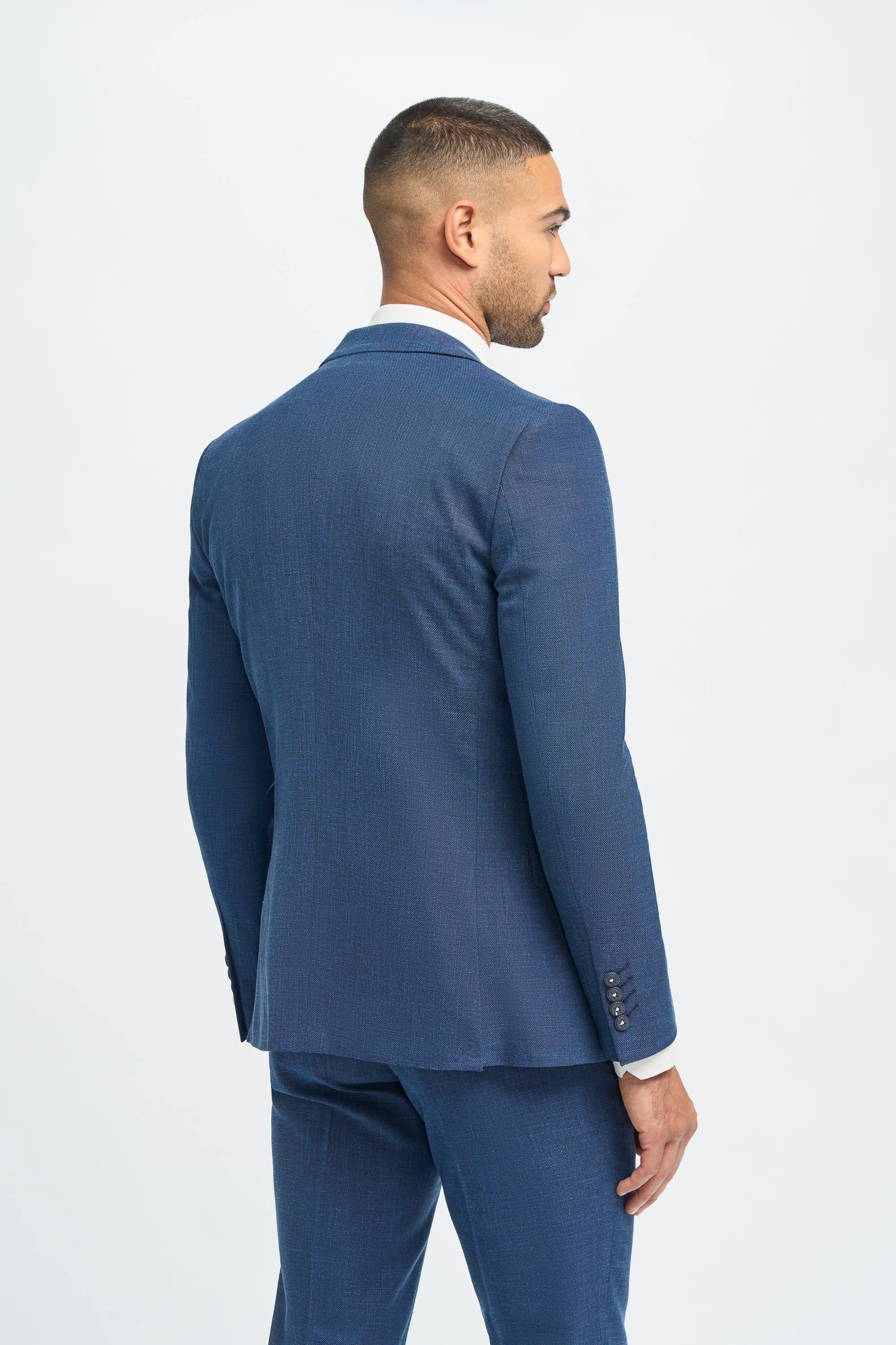 Miami Blue Slim Fit Blazer