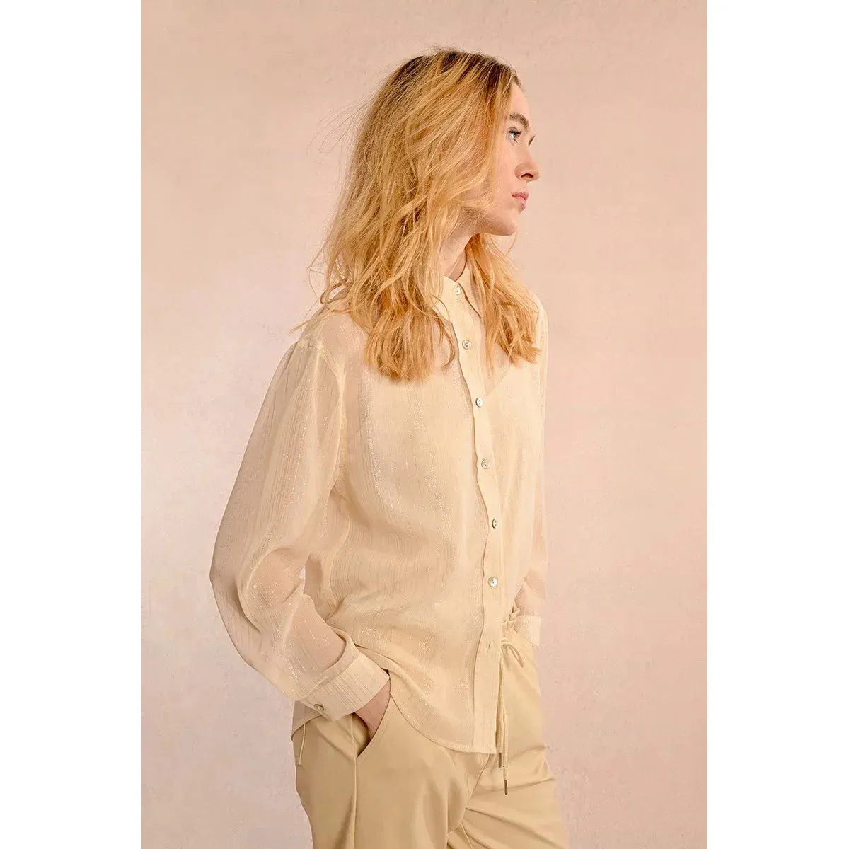 Molly Bracken Light Transparent Blouse