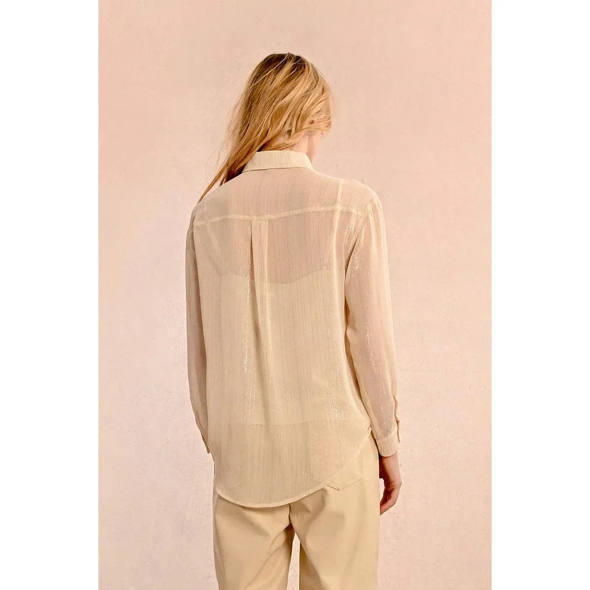 Molly Bracken Light Transparent Blouse