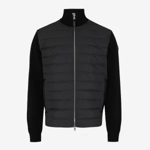 Moncler Cashmere Padded Zip-Up Cardigan