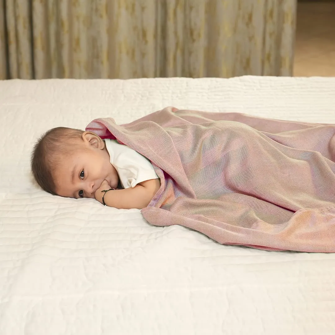 Mush Ultra-Soft, Light Weight & Thermoregulating, All Season 100% Bamboo Blanket & Dohar (Brown, Small - 3.33 x 4.5 ft)